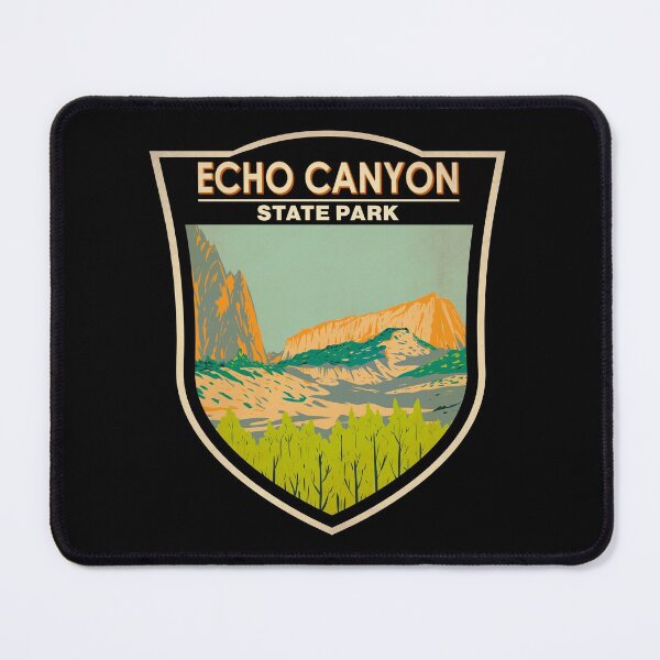 Item preview, Echo Canyon State Park Nevada Badge designed and sold by KrisSidDesigns.