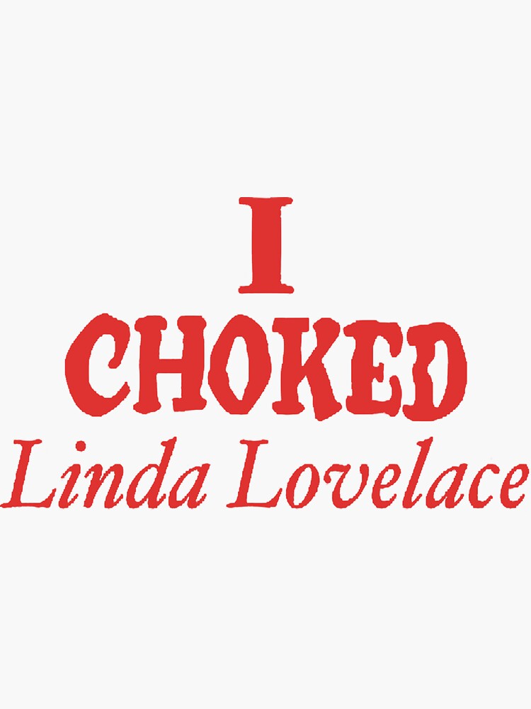 i choked linda shirt