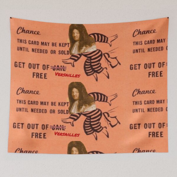 Item preview, Louis XIV Get Out of Versailles Free Card designed and sold by jonb1010.