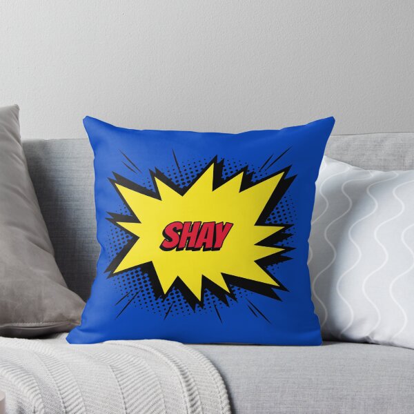 Item preview, Shay name id tag comic custom personalized kapow style artwork designed and sold by CreatedbyJR.