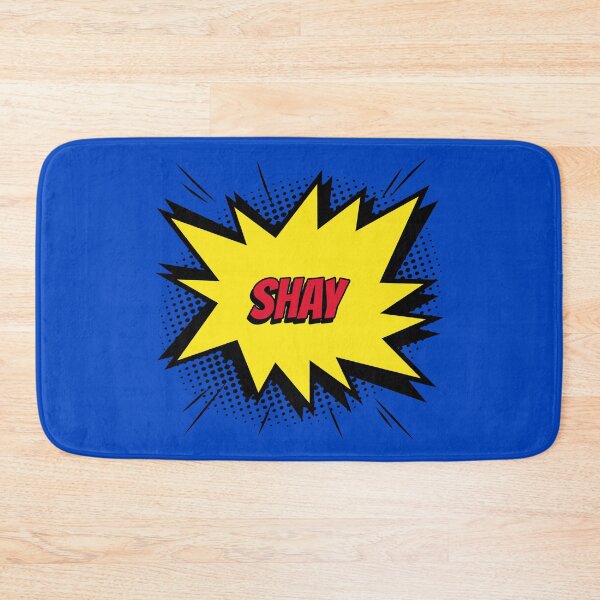 Item preview, Shay name id tag comic custom personalized kapow style artwork designed and sold by CreatedbyJR.