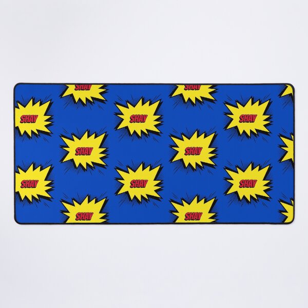 Item preview, Shay name id tag comic custom personalized kapow style artwork designed and sold by CreatedbyJR.