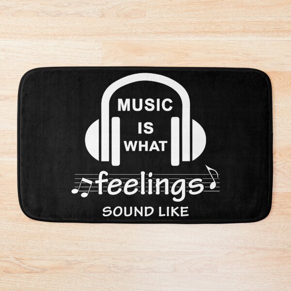 Item preview, music is what feelings sound like designed and sold by TeeHDesigner.