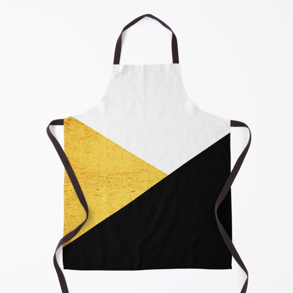 Item preview, Black and gold geometric collage on white background designed and sold by by-jwp.