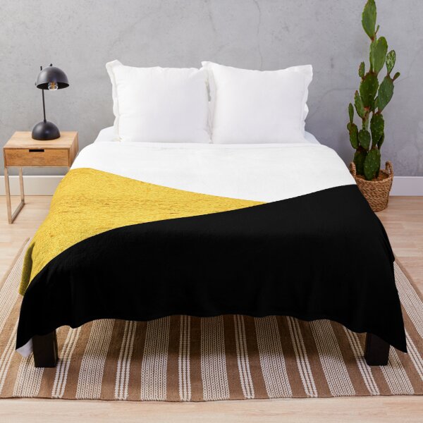 Item preview, Black and gold geometric collage on white background designed and sold by by-jwp.