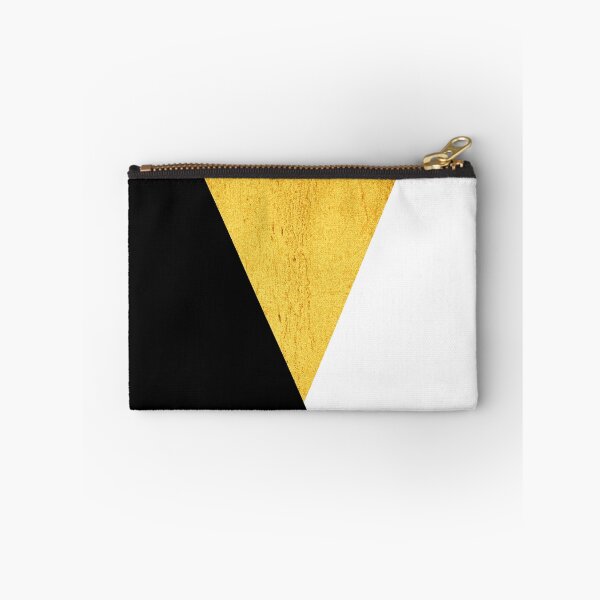 Item preview, Black and gold geometric collage on white background designed and sold by by-jwp.