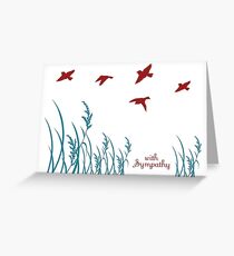 With Sympathy Greeting Card