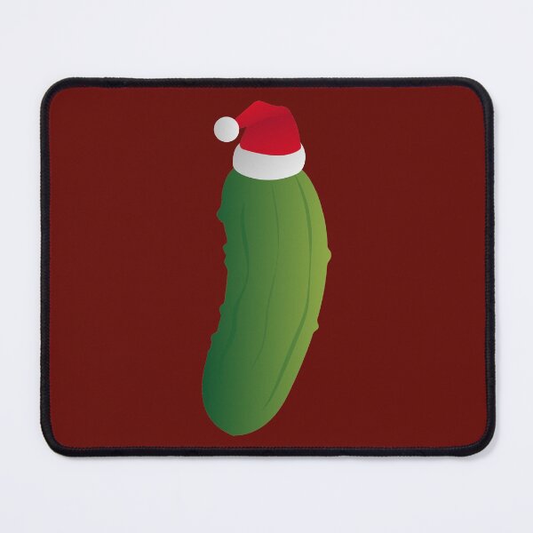 Item preview, Christmas Pickle with Santa Hat designed and sold by Arianna Khalil.