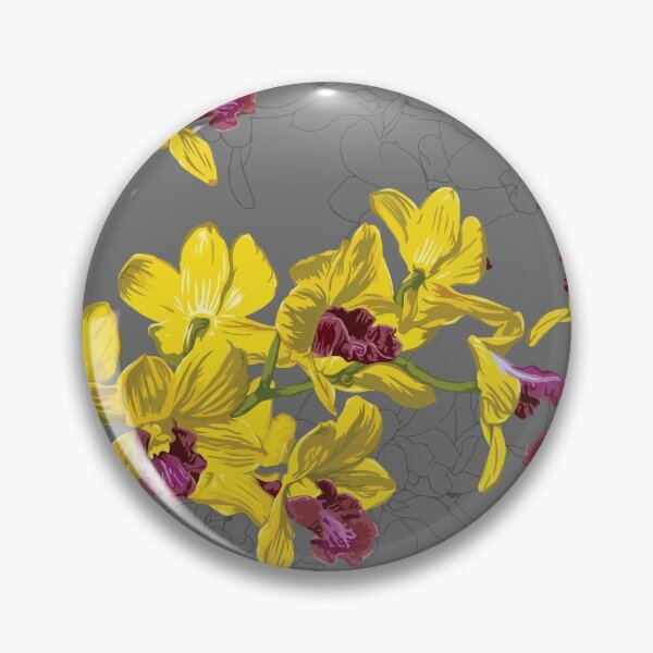 Item preview, yellow Orchid designed and sold by zaher97.