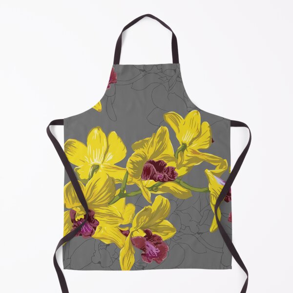 Item preview, yellow Orchid designed and sold by zaher97.