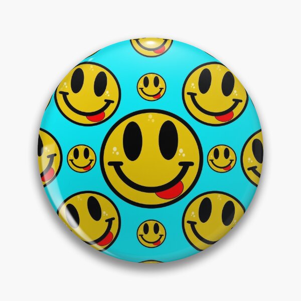 Chapas Carita Feliz Redbubble