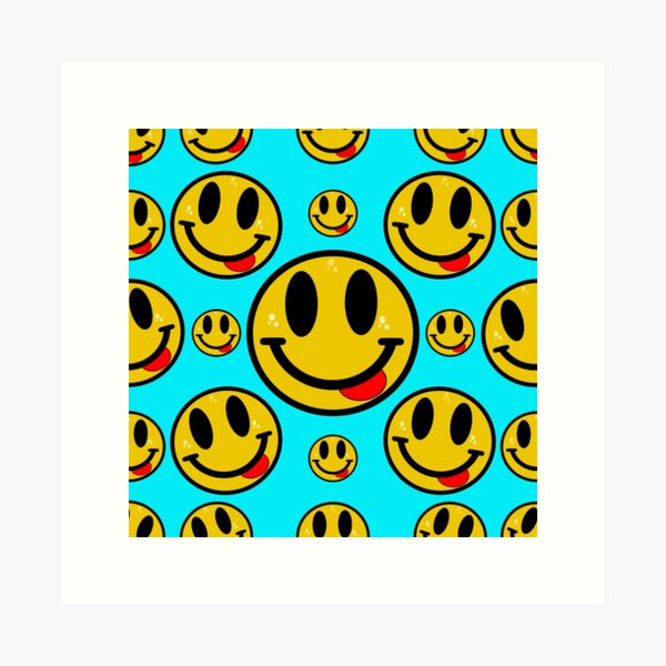 L minas art sticas Carita Feliz Redbubble