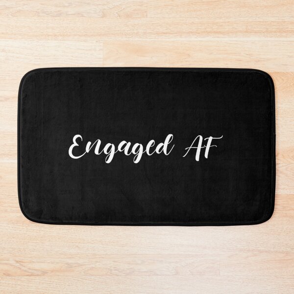 Item preview, Engaged AF (white) designed and sold by Allyoudois.