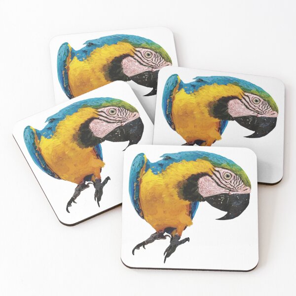 Item preview, The blue-yellow macaw designed and sold by obscurite.