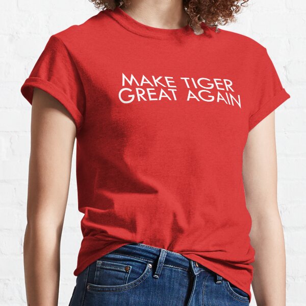 Tdaven Make Tiger Great Again Golf T-Shirt