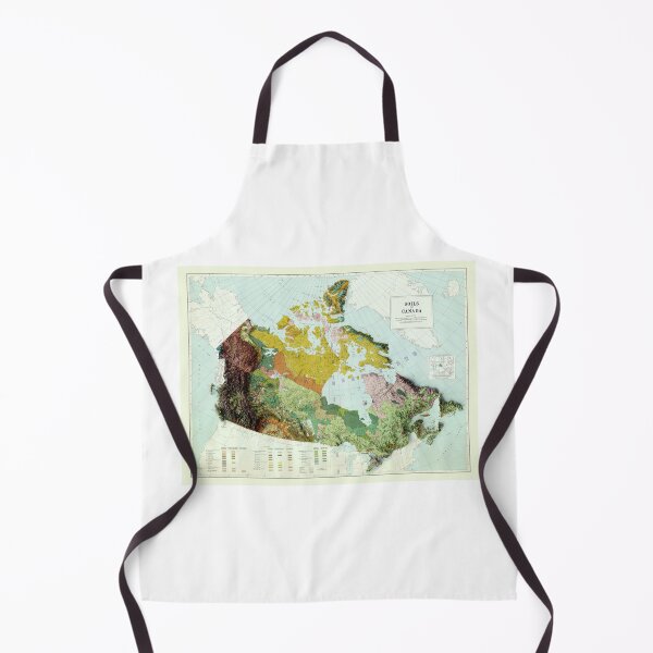 Item preview, 1972 Canada Relief Map 3D digitally-rendered designed and sold by ThinkAboutMaps.