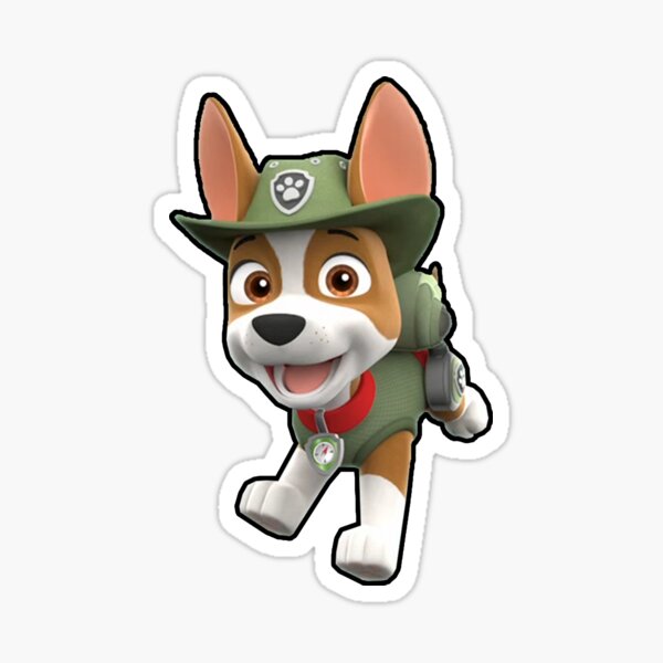 Paw Patrol Tracker Stickers for Sale