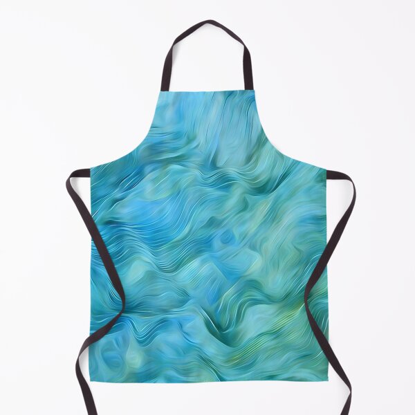 Item preview, Waves of Silvery Blue Silk designed and sold by Susan Woolley.