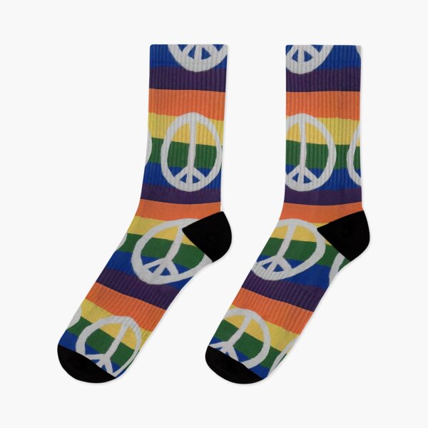 Item preview, Rainbow Peace Sign designed and sold by DanielleGensler.
