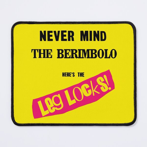 Item preview, BJJ Punk Pistols : Never Mind The Berimbolo Here's The Leg Locks! designed and sold by DemandChaos.