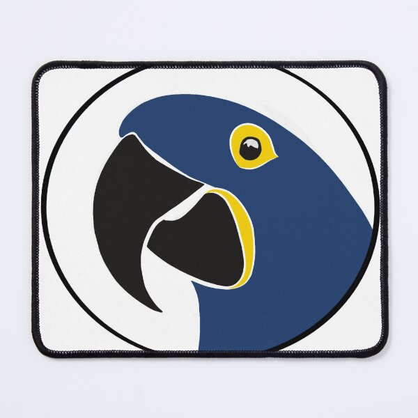 Item preview, Logo de la volière FHS (Ara hyacinthe) designed and sold by StarscapeNW.
