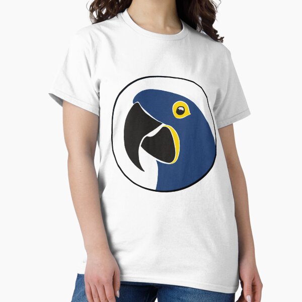 Item preview, FHS Aviary Logo (Hyacinth Macaw) designed and sold by StarscapeNW.