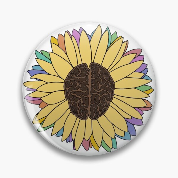 Vista previa del artículo con la obra «Neurodiversidad Discapacidad Oculta Girasol», diseñado y vendido por krewsonk.