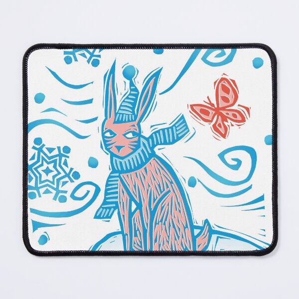Item preview, A Christmas Rabbit Dreams of Spring designed and sold by stodd.