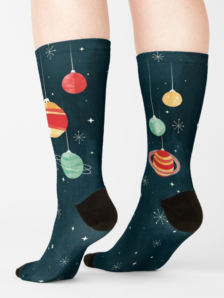 Alternate view of Joy to the Universe Socks
