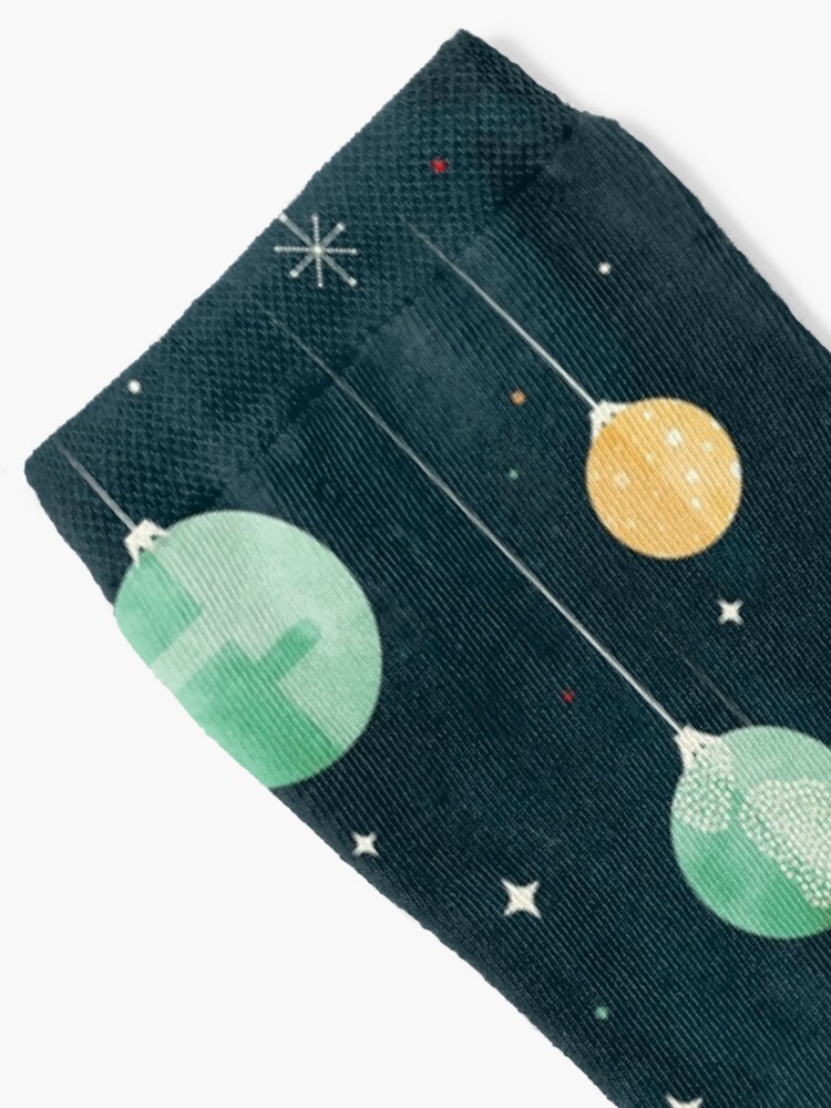 Alternate view of Joy to the Universe Socks