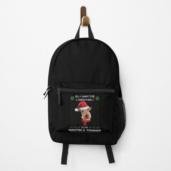 Item preview, Ugly Sweater ALL I WANT FOR CHRISTMAS IS MY AIREDALE TERRIER Xmas designed and sold by theshirtinator.