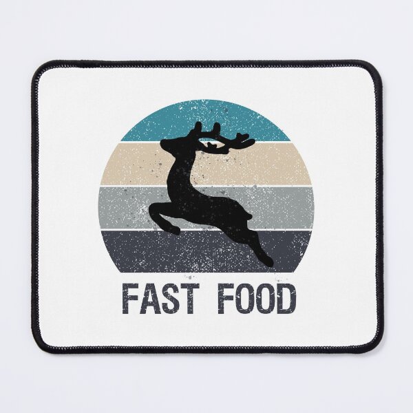 Item preview, Fast Food Funny Deer Hunting Season Big Buck Vintage Retro Grays designed and sold by Rabbitti.