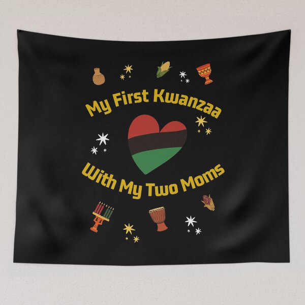 Item preview, My First Kwanzaa with My Two Moms  designed and sold by charqui.