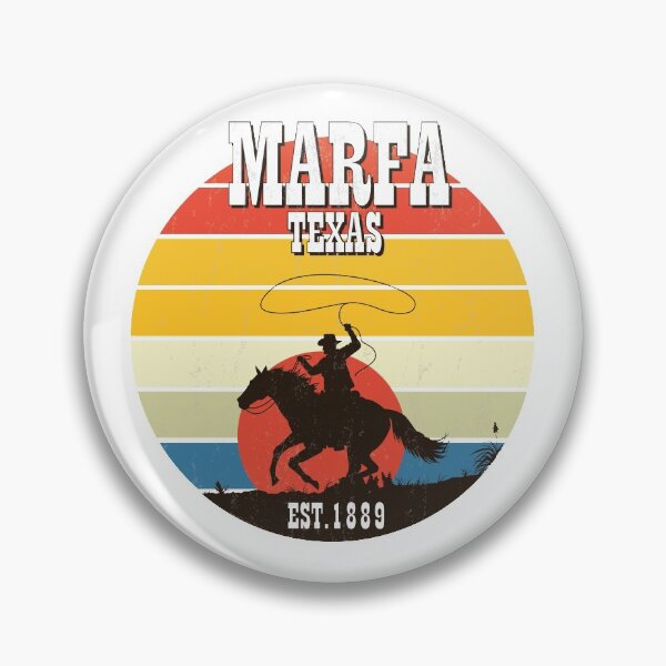 Item preview, Marfa Texas Vintage Sunset Cowboy Distressed Design designed and sold by Johnrestrepo.