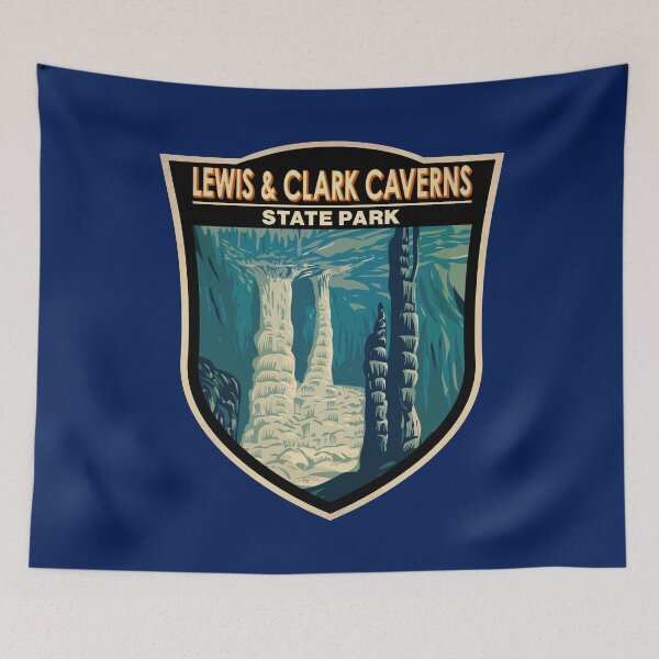 Item preview, Lewis and Clark Caverns State Park Montana Badge designed and sold by KrisSidDesigns.