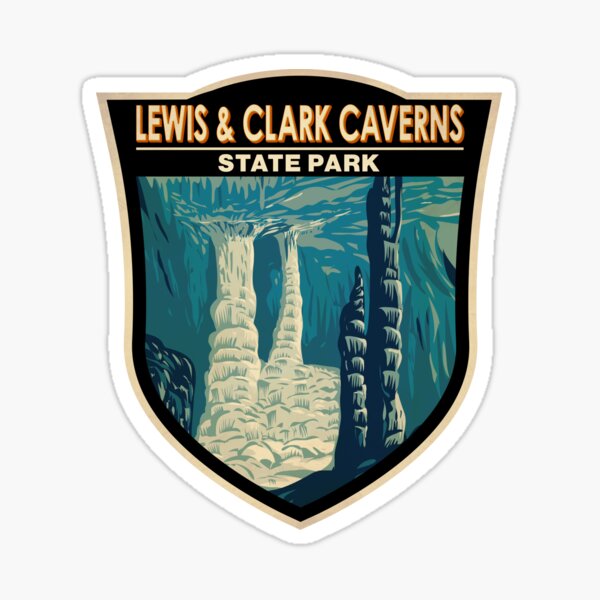 Item preview, Lewis and Clark Caverns State Park Montana Badge designed and sold by KrisSidDesigns.
