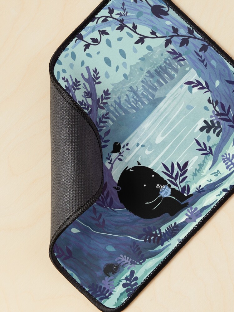 Thumbnail 2 of 5, Mouse Pad, A Quiet Spot of Tea designed and sold by littleclyde.