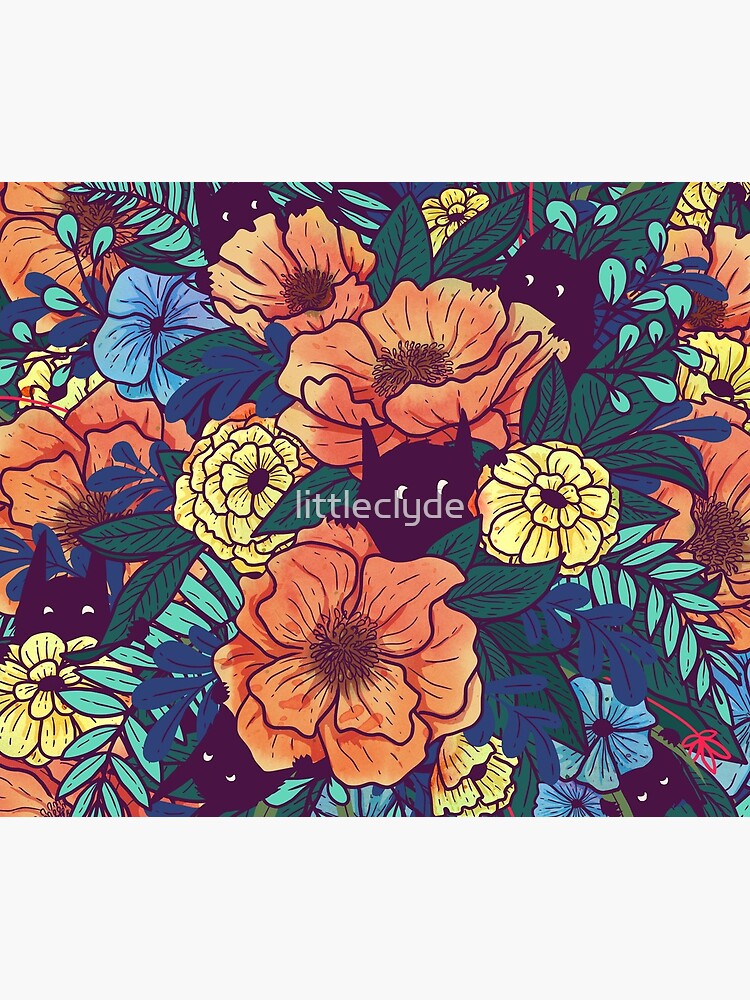 Discover Wild Flowers Mouse Pad