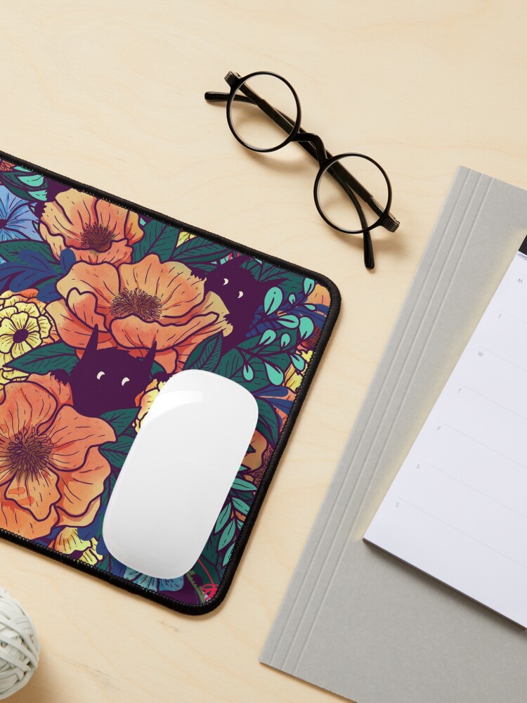 Disover Wild Flowers Mouse Pad