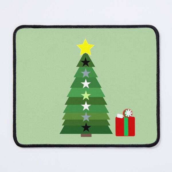 Item preview, Agender Pride Stars Christmas Tree designed and sold by Day10Machine.