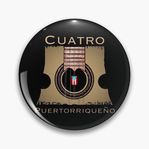 Item preview, Puerto Rican Flag Cuatro Guitar  designed and sold by SoLunAgua ..