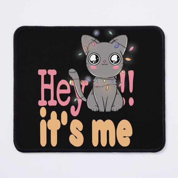 Item preview, Cat Says Hey,Cute Cat with Lights designed and sold by Amirebdesign.