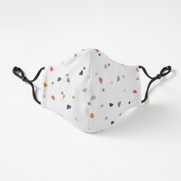 Colorful SeaShells Fitted 3-Layer