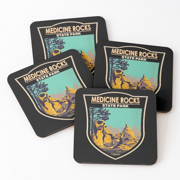 Artikelvorschau, Medicine Rocks State Park Montana Abzeichen entworfen und verkauft von KrisSidDesigns.