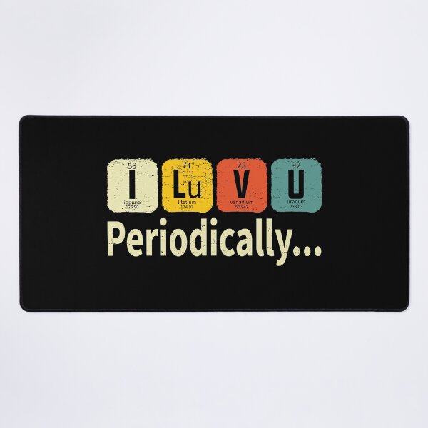 Item preview, Vintage Primary Elements Of Love Science I Lu V U Chemistry designed and sold by YAHIA-14.