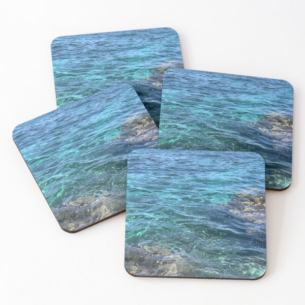 Item preview, Aguas cristalinas turquesas del océano designed and sold by strongpurpose.