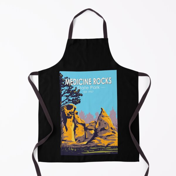 Item preview, Medicine Rocks State Park Montana Vintage designed and sold by KrisSidDesigns.