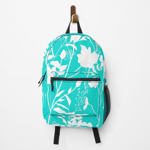 Item preview, Aqua and White Floral Pattern designed and sold by Greenbaby.