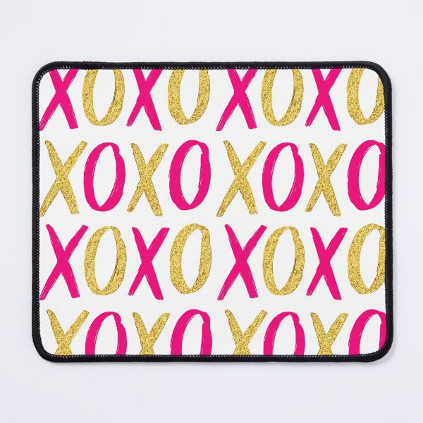 Item preview, Hot Pink and Gold XOXO designed and sold by AestheticAnnette.