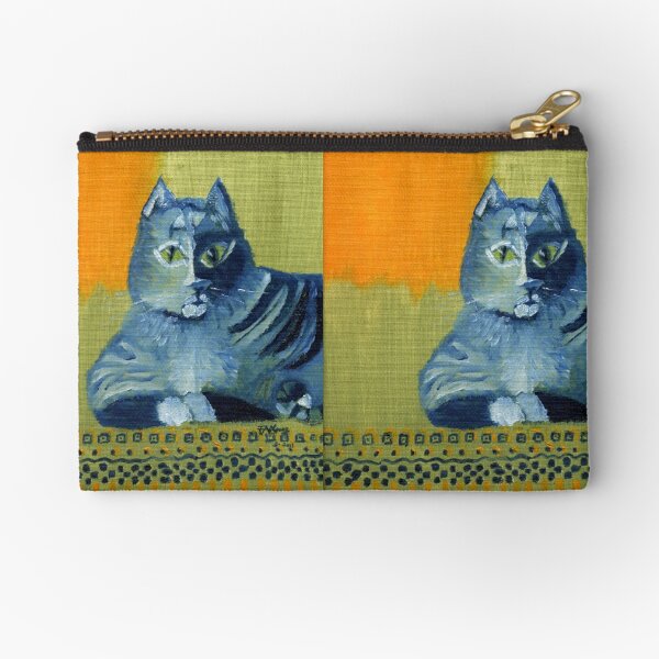 Tabby Owns Persian Zipper Pouch